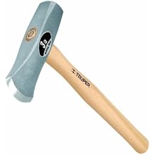 Truper 12 lb Splitting Maul, 27-Inch High-Strength Steel Handle, 9-Inch Non-Slip Cushion Grip, Heavy-Duty Professional Log Splitting Tool (Model TJ-12T / 35276)