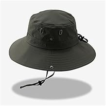 Outdoor hat Men's Fisherman's hat Sun Shading Outdoor Visor hat Hiking Mountaineering Men