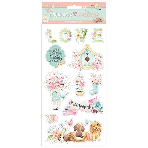 Circle of Love Chipboard - Stamperia