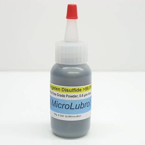 1 oz Tungsten DISULFIDE Sulfide WS2 Powder Ultra FINE 12 Micron 0.5