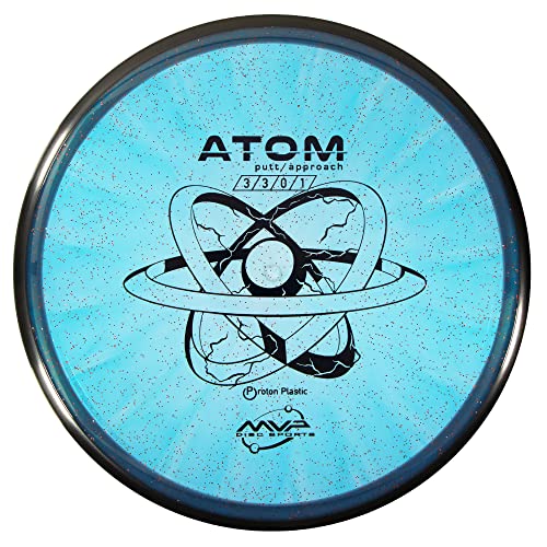MVP Disc Sports Proton Atom Disc Golf Putter Colors May Vary
