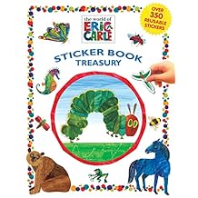 The World of Eric Carle Sticker Book Treasury - Activity Books for kids, 350 reusable stickers, 96 pages of fun Paperback Sticker Book, January 31, 2021