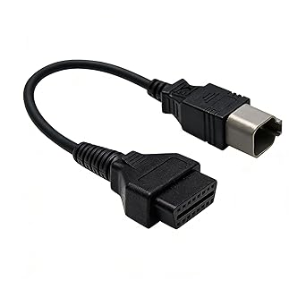 XTPTFABS 6 pin to CAN OBD2 OBDII Diagnostic Tool Cable Adapter Obd2 Motorcycle Adapter Compatible with BRP Moto ATV UTV Motorcycle Bike Clut