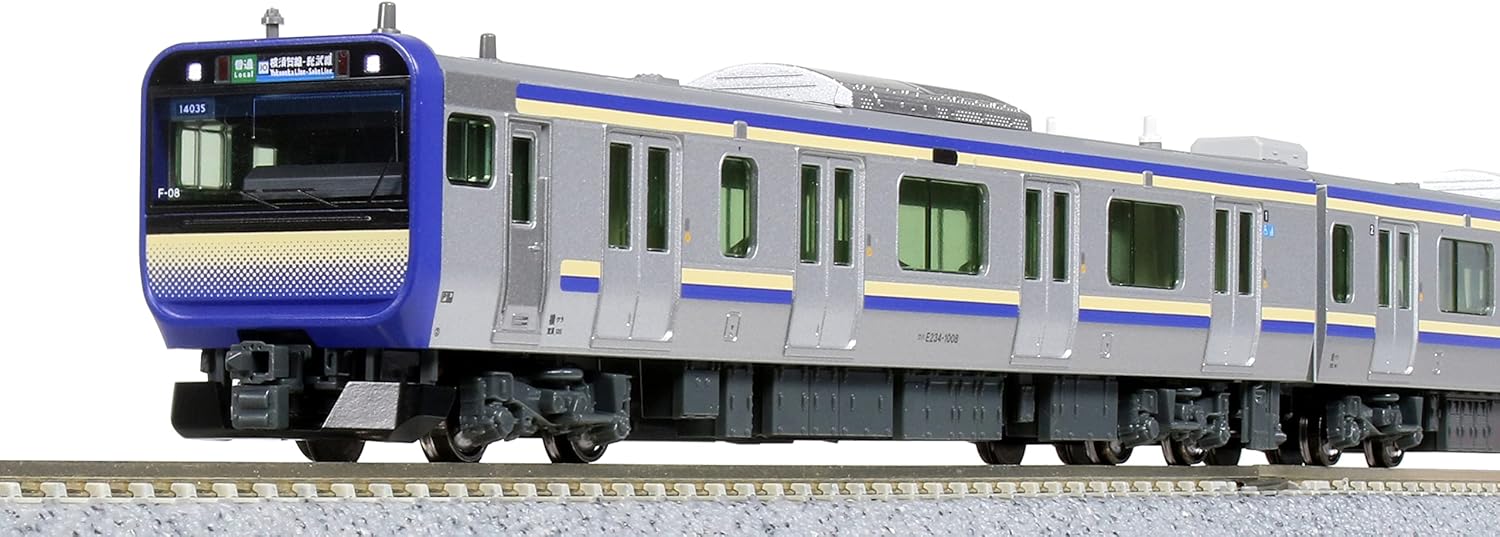 KATO N Gauge E235 Series 1000 Series Yokosuka Sobu Rapid Line Basic Set 4 Cars 10-1702S, Railway Model, Train
